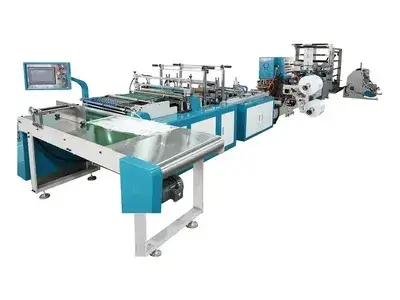 Soft Loop Handle Plastic Bag Machine